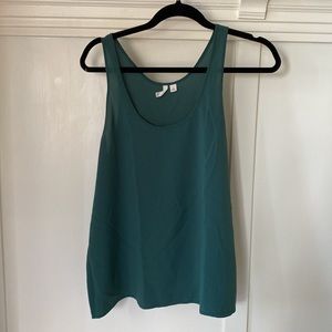 Green Sleeveless Top